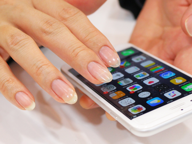 グラスネイル施工後イメージ